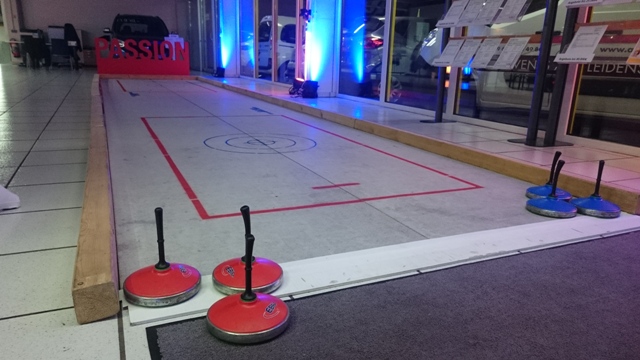 Fun Curling Bahn / Eisstockschiessen